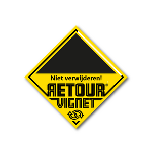 Retourvignet VOID Stickers 56 x 56 mm Nederlands